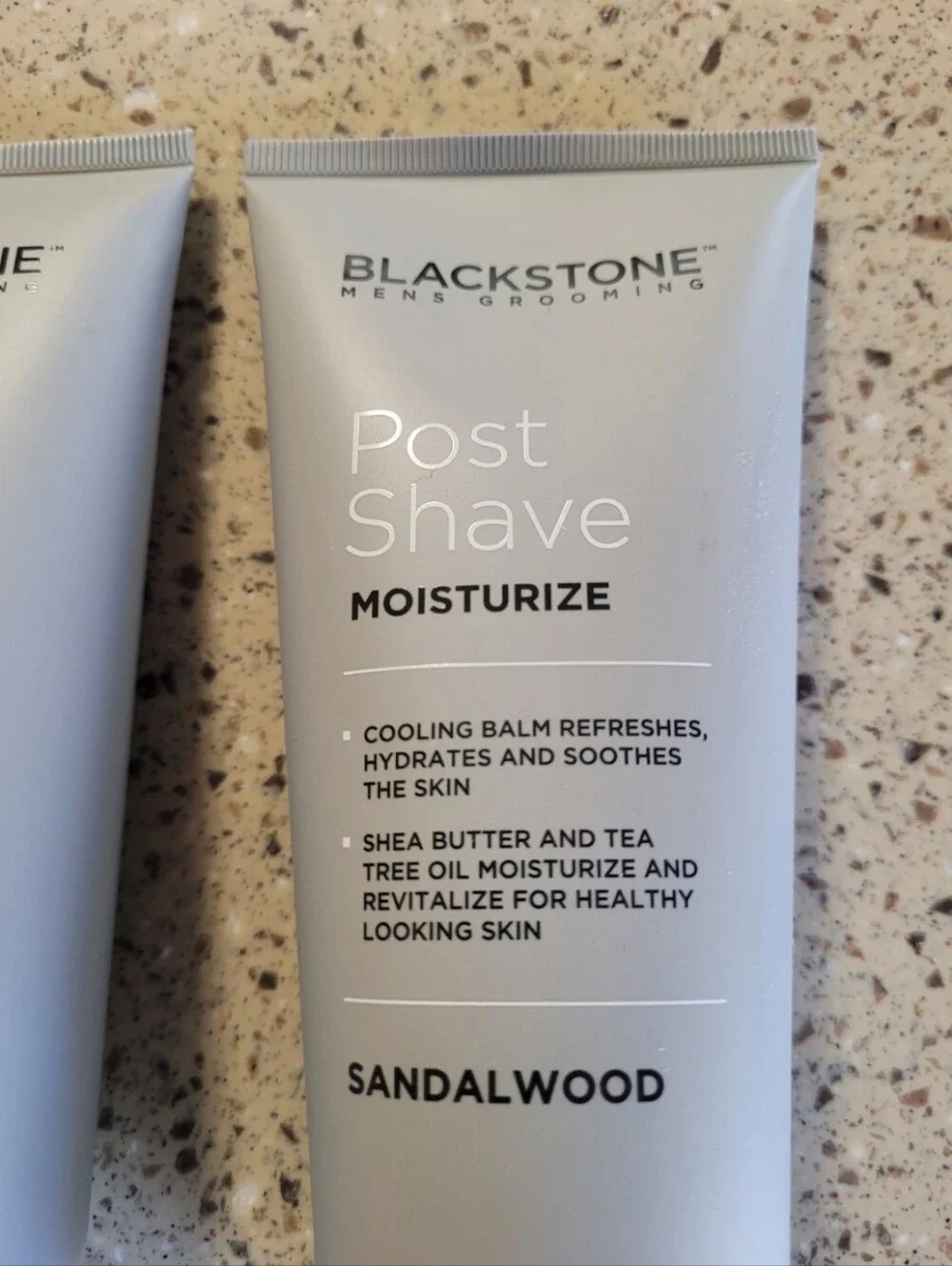 2 Blackstone Mens Grooming Post Shave Moisturizer Sandalwood 6 oz Each SEALED